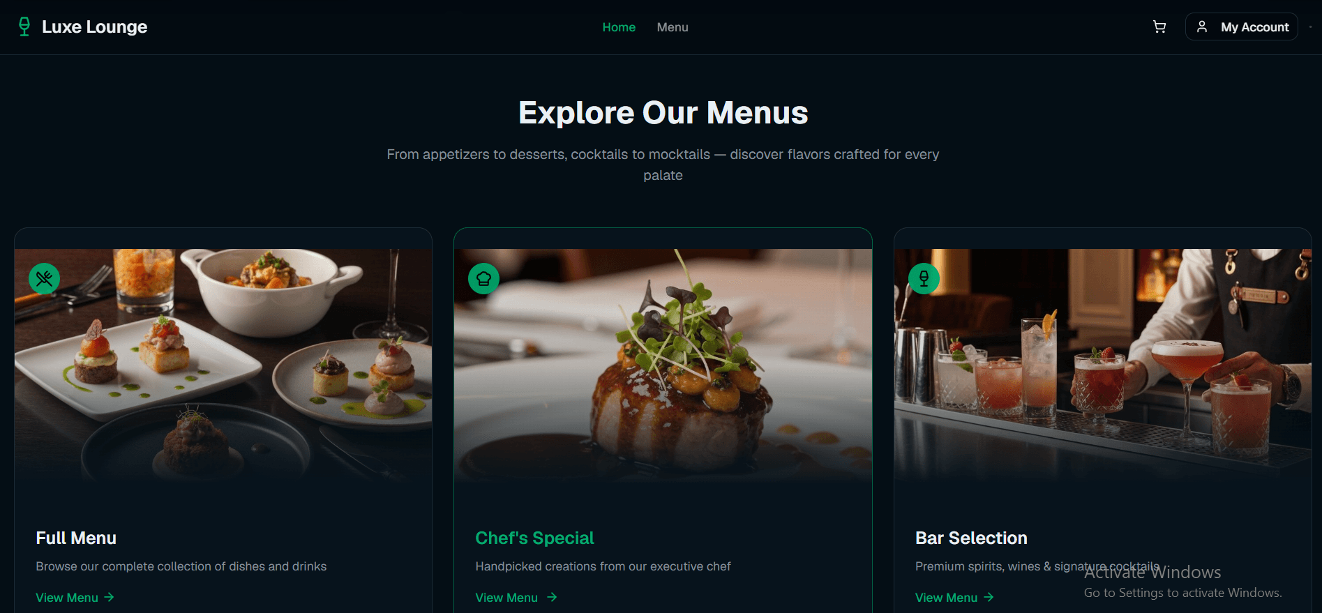Restaurant Management System product screenshot